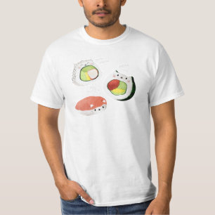 Cute Sushi Cat T-shirt