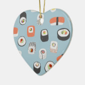 Cute Sushi Ceramic Ornament (Links)