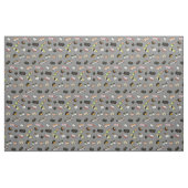Cute Sushi Characters | Funny Kawaii Patterned Stof (Fat Quarter)
