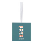 Cute Sushi Custom Name Decoratie (Rechts)