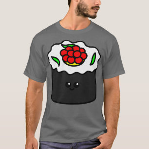 Cute Sushi Illustration T-shirt