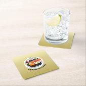 Cute Sushi Japan food gradiënt Personeelsbenaming Kartonnen Onderzetters (Insitu)