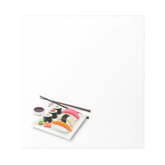 Cute sushi Japans eten Notitieblok (Voorkant)