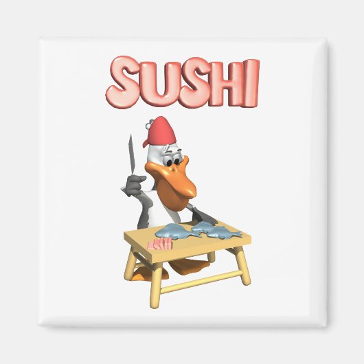 Cute Sushi Magnet 2 - Geweldig cadeauidee (Voorkant)