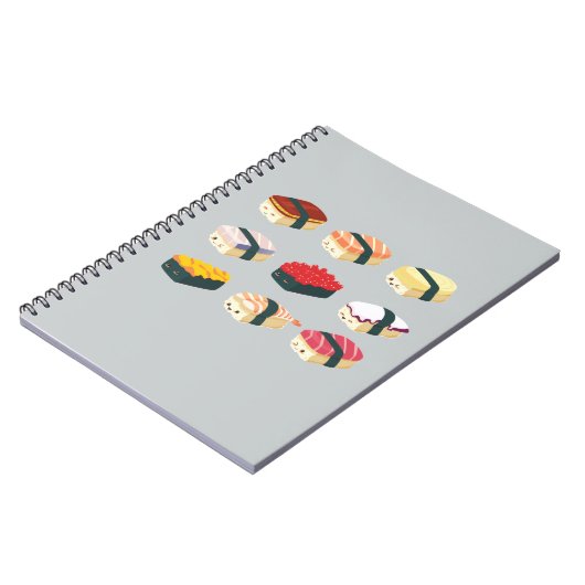 Cute Sushi Notitieboek (Linkerzijde)