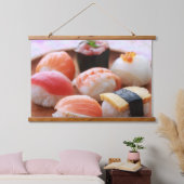Cute Sushi Platter Tapestry – Japanese Delight Hangend Wandkleed (Slaapkamer)
