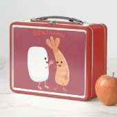 Cute sushi rice prawn Vrienden cartoon (In situ)