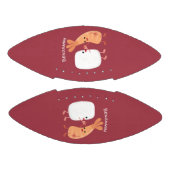 Cute sushi rice prawn Vrienden cartoon American Football (Panelen)