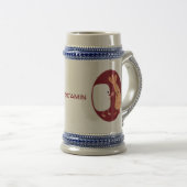 Cute sushi rice prawn Vrienden cartoon Bierpul (Voorkant rechts)