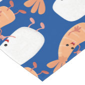 Cute sushi rice prawn Vrienden cartoon Korte Tafelloper (Hoek)