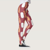 Cute sushi rice prawn Vrienden cartoon Leggings (Rechts)