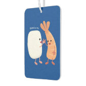 Cute sushi rice prawn Vrienden cartoon Luchtverfrisser (Links)