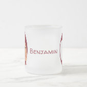 Cute sushi rice prawn Vrienden cartoon Matglas Koffiemok (Center)