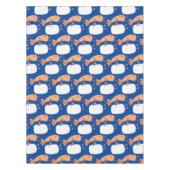 Cute sushi rice prawn Vrienden cartoon Tafelkleed (Voorkant)