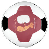 Cute sushi rice prawn Vrienden cartoon Voetbal (Gedraaid)