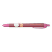 Cute sushi rice prawn Vrienden cartoon Zwarte Inkt Pen (Bodem)