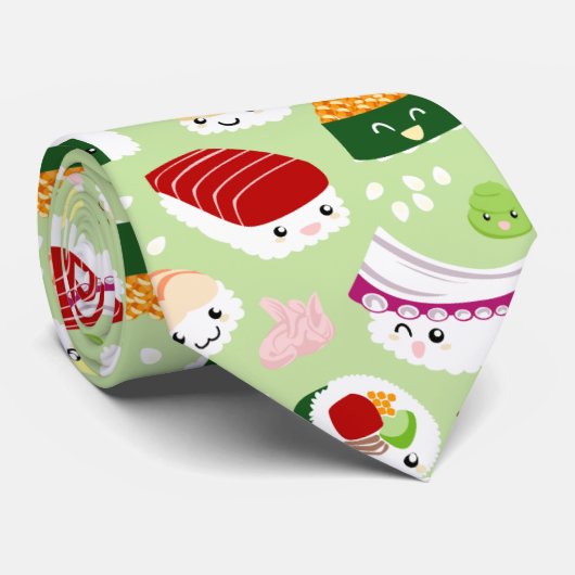 Cute Sushi Stropdas (Opgerold)