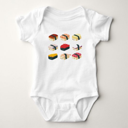 Cute Sushi T-shirt (Voorkant)