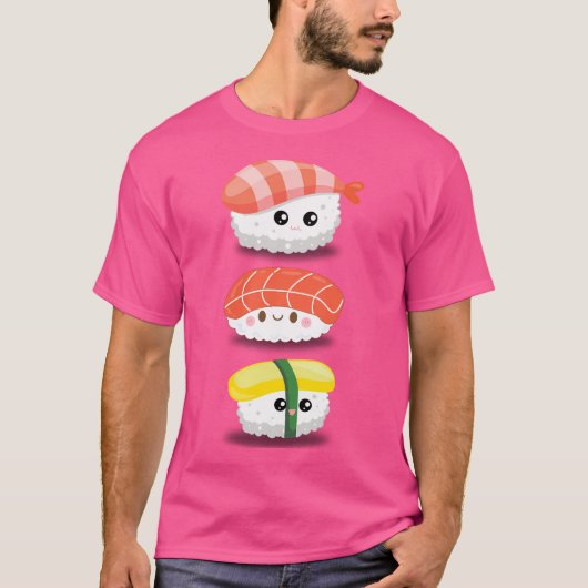Cute Sushi T-shirt (Voorkant)