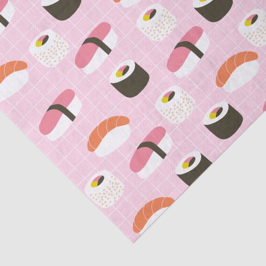 Cute Sushi Tissue Paper Tissuepapier (Detail)