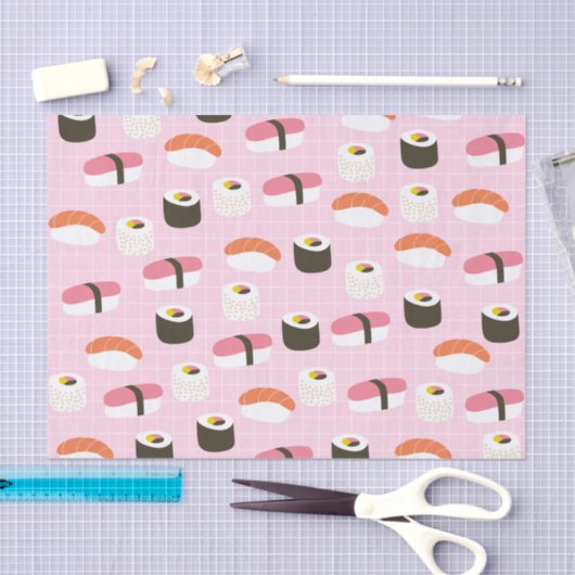 Cute Sushi Tissue Paper Tissuepapier (Craft)