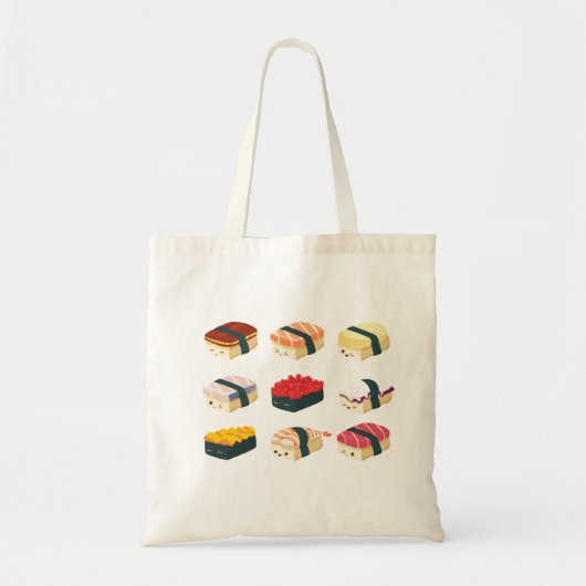 Cute Sushi Tote Bag (Voorkant)