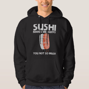Cute Sushi voor mannen Japans keukenvoedsel Hoodie