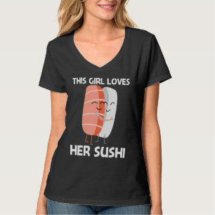 Cute Sushi voor meisjes mam Japans keukenvoedsel 1 T-shirt