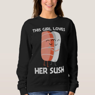 Cute Sushi voor meisjes mam Japans keukenvoedsel 1 Trui