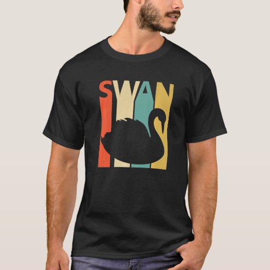 Cute Swan Animal T-shirt (Voorkant)
