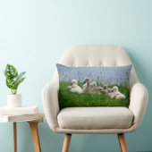 Cute Swan Cygnets - Pillow Kussen (Stoel)