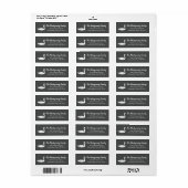 Cute Swan & Gray Etiket (Full Sheet)