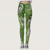 Cute Swans Pattern Legging (Voorkant)