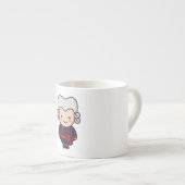 Cute Swedish Man Character Espresso Kop (Voorkant rechts)