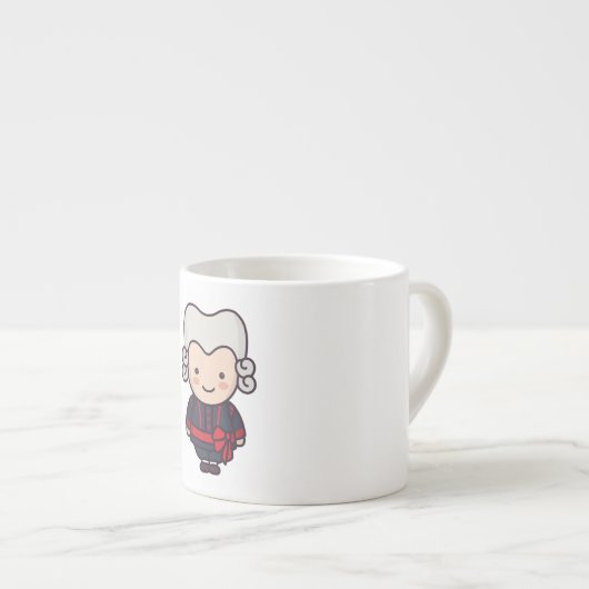 Cute Swedish Man Character Espresso Kop (Voorkant rechts)