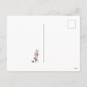 Cute Swedish Tomten Kerstmis Waterverf Feestdagenkaart (Achterkant)