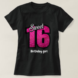 Cute Sweet 16 Birthday T-Shirt