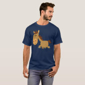 Cute Sweet Cartoon Horse T-Shirt (Voorkant volledig)