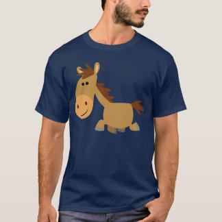 Cute Sweet Cartoon Horse T-Shirt