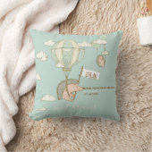 Cute Sweet Dreams Birth Stats Nursery Kussen (Deken)