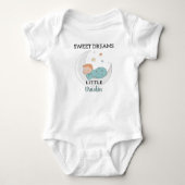 Cute Sweet Dreams Little Baby Custom Romper (Voorkant)