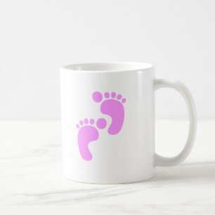Cute Sweet Footstep Funny Shirt Koffiemok