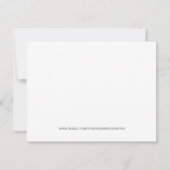 CUTE Sweet House Warming Party Invite Kaart (Achterkant)