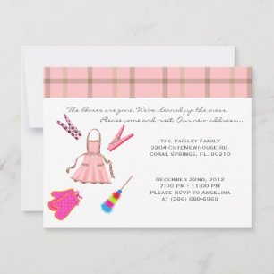 CUTE Sweet House Warming Party Invite Kaart