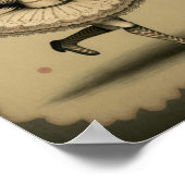 Cute Sweet Little Flapper Girl Poster (Hoek)