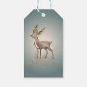 Cute Sweet Oh Deer Magic Forest Woodland Animal Cadeaulabel (Achterkant)