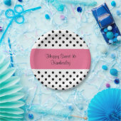 Cute Sweet Sixteen Papieren Bordje (Feest)