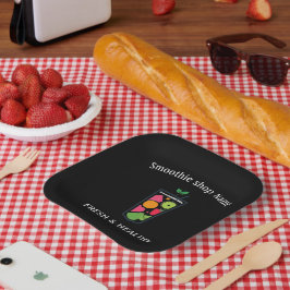 Cute Sweet yogurt Smoothies fruit Juice bar shop Papieren Bordje