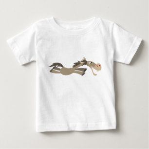 Cute Swift Cartoon Horse Baby T-Shirt