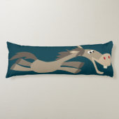 Cute Swift Cartoon Horse Body Pillow Lichaamskussen (Voorkant)